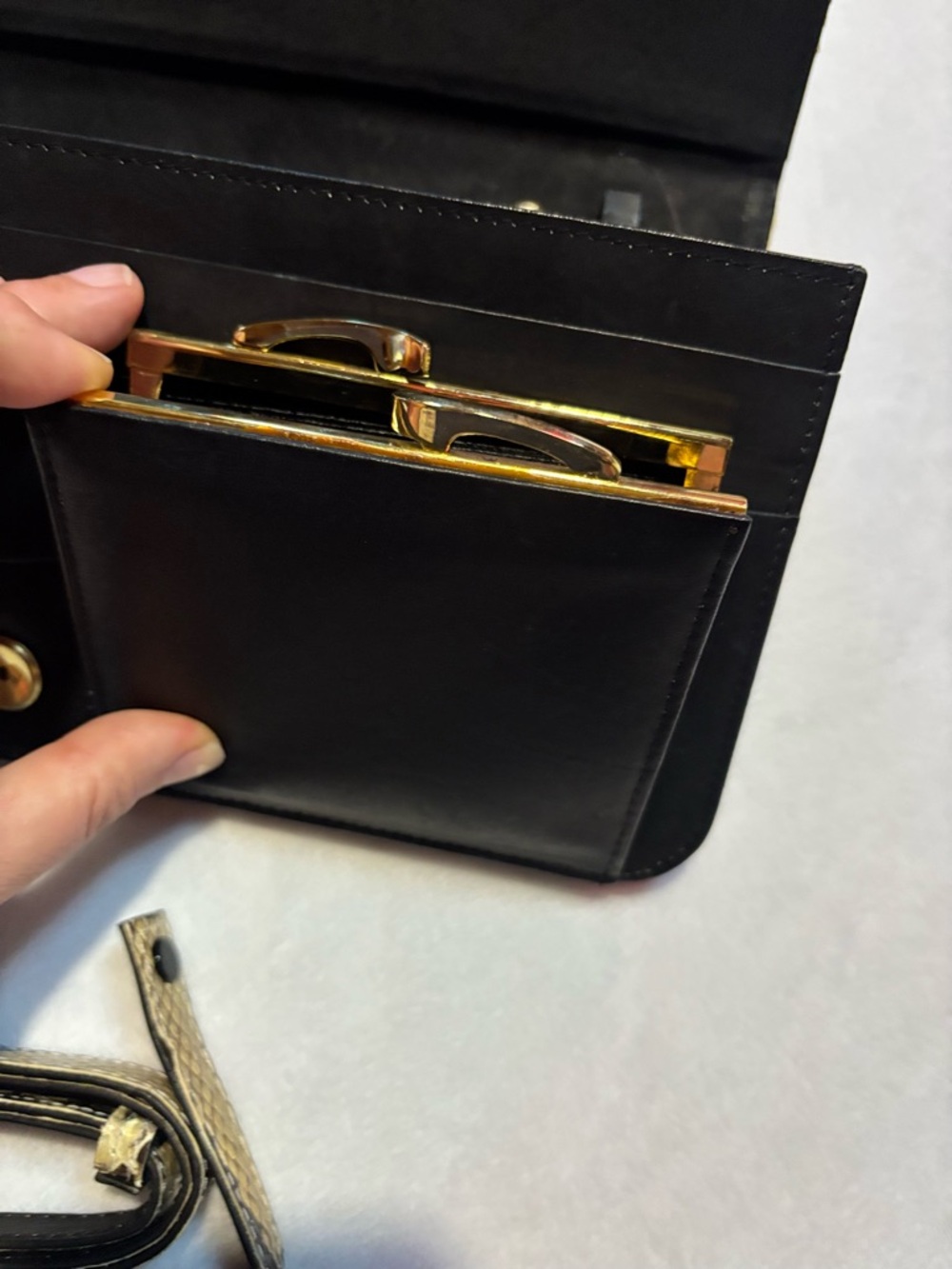 Vintage Real Python Snakeskin Purse - Picture 7 of 16